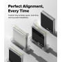 Ringke Protecteur d'écran Charnière Compatible avec Samsung Galaxy Z Flip 7 [Hinge Dual Easy Film] [2 Pack] Application Facile R