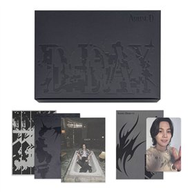 Agust D(SUGA) of BTS - [D - DAY] (Weverse Albums Ver.) Photo Book + Lyric Poster + Post Card + QR Card + Photo Card + 2 Extra Ph