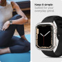 Spigen Thin Fit Coque Compatible avec Apple Watch Série 9 8 7 41mm - Transparent