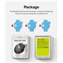 Ringke Protecteur d'écran Compatible avec Google Pixel Watch 2/1 41mm [Dual Easy Film] [3 Pack] Application Facile Attachement s