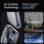Spigen Coque [Anti-Jaune et Antichoc] en Dos PC et Bumper TPU Ultra Hybrid pour iPhone 15 Pro Max - Transparent