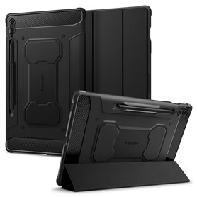 Spigen Rugged Armor Pro Coque Compatible avec Samsung Galaxy Tab S9 FE+ (2023) - Noir
