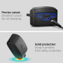 Spigen Rugged Armor Coque Compatible avec Sony WF-1000XM5 (2023) - Noir Mat