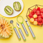 Ensemble d'outils de fruits 4 pièces ensemble de couteaux à découper les fruits outils de fruits en acier inoxydable ensemble d'