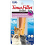 INABA Tuna Fillet Grilled - Friandise pour Chats Filet de Thon - Bouillon aromatisé au Crabe - Extra Tender dans Un Bouillon au