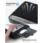 SAIJI Housse pour ordinateur portable - Double fonction - Repose-poignet - Zone de souris - Surface respirante - Double utilisat