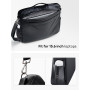 SAIJI Housse pour ordinateur portable - Double fonction - Repose-poignet - Zone de souris - Surface respirante - Double utilisat