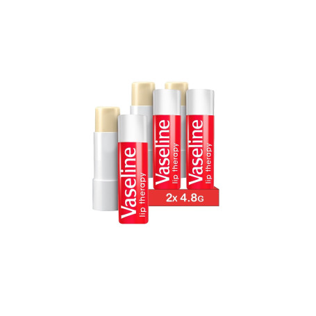 Vaseline Lip Therapy Rosy| Baume à lèvres teinté nourrissant | Hydratant pour les lèvres (Rosy (2 Pièces))