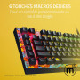 Razer BlackWidow V4 X Pokémon Edition - Clavier mécanique de Jeu - Chroma RGB - interrupteurs mécaniques Vert - 6 Touches Macro 
