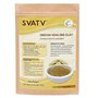 SVATV Fullers Terre Poudre | Multani Mitti | Argile de guérison indienne | Masque visage purifiant les pores de la peau profonde