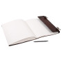 OVERDOSE Rose Chakra Avec 4 Pierres Journal En Cuir Vintage - Journal Antique Fait À La Main Pour Hommes Femmes Journal Carnet D