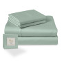 Pizuna Coton Peigné Parure de Lit 140x200 cm Mousse de mer