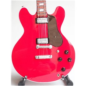 Music Legends Collection - Guitare Miniature Gibson 335 Cherry Red