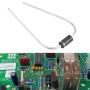 Oumefar 200 pièces 10Values ​​Redresseur Diode Assortiment Kit Électronique 1N4001-1N4007 1N5817-1N5819 avec Boîte
