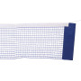 Tennis de Table Net Portable Simple Polyester Tennis Table Pong Net avec Support en Métal Sports Remplacement Accessoires(蓝)