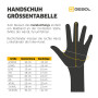 Gebol Top Flex | Taille 3XL (taille 12) | Gants de travail légers et sans couture en nylon et élasthanne | Gants de montage avec