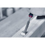 Stubai 356501 Manche bi matière pour ciseau à bois, Noir/rouge, 130 mm