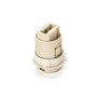 ORION LIGHTSTYLE Lot de 5 douilles G9 avec bague filetée et douille M10 x 1 - Blanc