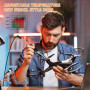Fer à souder électronique professionnel 60 W 200 ℃ à 450 ℃ pour réparation de soudure, réparation électrique, bijoux, bricolage