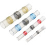 Comforty Lot de 50 connecteurs thermorétractables rouges 26-10 AWG étanches isolés à sertir/percussion/thermorétractable rapport