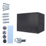 Boîte aux lettres Profirst PM 180, Montage mural ou autonome, Anthracite