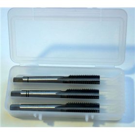 Lot de 3 tarauds manuels M6 x 1