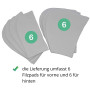Reitsport Amesbichler AMKA Tapis de selle avec 12 inserts en feutre