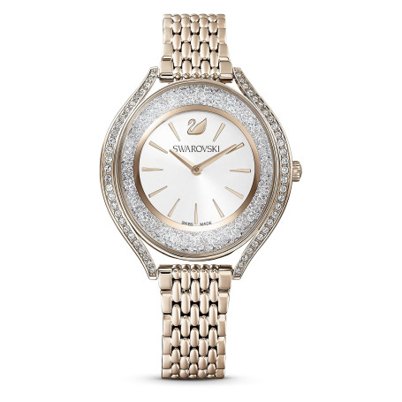 Swarovski Crystalline Aura Femme 35.5mm Doré Quartz Montre 5519456