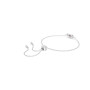 Swarovski Bracelet Lifelong Bow, Nœud, Rose, Métal rhodié