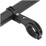 Hapivida Support d'Extension de Guidon de Vélo, Alliage d'Aluminium Léger et Durable, Extension de Guidon pour Lampe LED, GPS, C