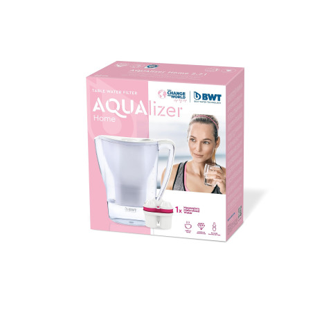 BWT Carafe filtrante Penguin blanche 2