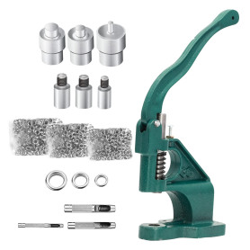 Machine à boutonnière manuelle - Outil de perforation à œillets pour tailleurs avec 3 matrices et 1500 œillets