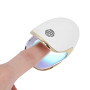 Lampe à Ongles LED UV Mini Sèche-ongles pour un Doigt, Petite Lampe Portable pour Sèche-ongles à un Doigt Gel D'ongle UV LED Ong