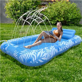 Balakaka Matelas Gonflable Piscine pour Adultes 208×130cm