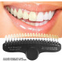 Telituny Guide de Teinte des Dents Dentaires, Ensemble de 20 Couleurs de Blanchiment des Dents Pour Comparer La Couleur des Dent