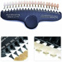 Telituny Guide de Teinte des Dents Dentaires, Ensemble de 20 Couleurs de Blanchiment des Dents Pour Comparer La Couleur des Dent