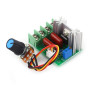 AC 50-220V 2000W SCR régulateur de tension électrique régulateur de température/régulateur de vitesse du moteur variateur de lum