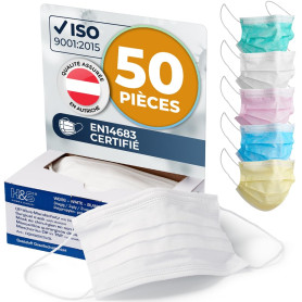 ISC Hygiene & Safety Masques Chirurgicaux