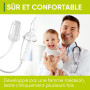 Airmed's Vac. Brosse de nettoyage d’origine pour l’aspirateur nasal - Accessoire pour l’aspirateur nasal doux et sans risque (le