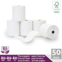 Rouleaux thermiques 80mm x 80m x 12mm – Bobine papier thermique pour caisse enregistreuse avec imprimante de ticket - Rouleau th