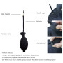 Siège de vélo Gonflable Selle de vélo Extra Large la Plus Confortable avec Rembourrage en Mousse Souple Convient universellement