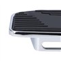 Aramox Marchepieds Arrière de Moto, Paire de Pédales de Repose-pieds de Marchepied de Passager Arrière Réglables Repose-pieds La