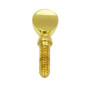 Vis de Serrage pour Saxophone, récepteur pour Manche de Saxophone, Maison en Or de Haute qualité pour Prise en Main