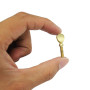 Vis de Serrage pour Saxophone, récepteur pour Manche de Saxophone, Maison en Or de Haute qualité pour Prise en Main
