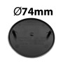 Biomar Labs Compatible avec BMW Emblème 51148219237 Plaque pour Arrière Coffre 74mm No Fear Rouge EZ 9