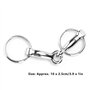 SALUTUY Porte-clés mors - Design unique - Fabrication exquise - Connexion solide et pour porte-clés