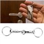 SALUTUY Porte-clés mors - Design unique - Fabrication exquise - Connexion solide et pour porte-clés