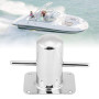 Mors d'amarrage de borne de Croix de Bateau, Taquet d'amarrage de borne de Bateau d'acier Inoxydable pour Le Yacht Marin 120mm *