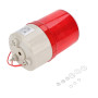 Stroboscope clignotant, balise d'avertissement à LED, voyants d'avertissement à LED rouges 220V Système d'alarme acousto-optique