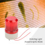 Stroboscope clignotant, balise d'avertissement à LED, voyants d'avertissement à LED rouges 220V Système d'alarme acousto-optique